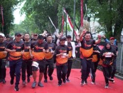 Pj. Bupati Takalar Lepas Peserta Fun Run 2025, Semarakkan Hari Jadi ke-65 Kabupaten Takalar