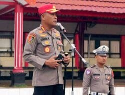Apel Pagi SPN Polda Sulsel, Kombes Pol Syamsu Ridwan : Mengasah Kemampuan Fisik dan Mental