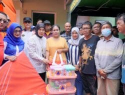 Wawali Makassar Peduli Salurkan Bantuan Korban Kebakaran, Aliyah : Kita Harus Tetap Kuat