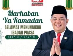 Ketua DPD PSI Toraja Utara, Anthon : Marhaban ya Ramadan, 1446 H / 2025 M