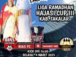 Laga Pembuka Liga Ramadhan Hajasi Cup 3 2025: BIAS FC vs SAHABAT MIB LAIKANB FC
