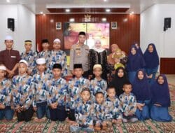 Kapolres Takalar dan Bhayangkari Berbagi Kebahagiaan di Buka Puasa Bersama Anak Panti Asuhan