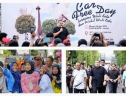 Soliditas dan Sosial, Appi-Aliyah dan Gubernur Andalan Kompak Bersama Ribuan Masyarakat di CFD