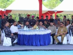 KSAL dan Kabaharkam Polri Tinjau Ketahanan Pangan di Takalar, Bupati Firdaus: Ini Momentum Bersejarah!