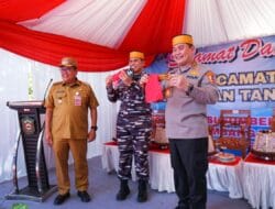 Kunjungan Bersejarah: Kepala Staf TNI AL dan Kabarharkam Polri Tinjau Fasilitas Strategis di Pulau Satangnga
