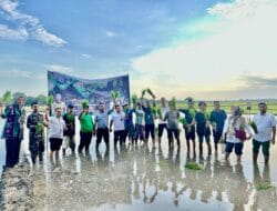 HMI Cabang Takalar Gandeng Dinas Pertanian, Gerakkan Swasembada Pangan dari Sawah Rakyat