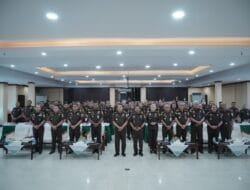 Jamwas Rudi Margono Kunjungi Kejati Sulsel, Ajak Pegawai Bangun Kepedulian dan Budaya Integritas