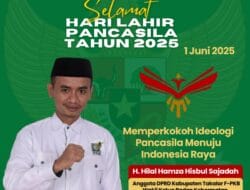 Bangun Karakter Bangsa, Anggota DPRD Takalar H. Hilal: Dorong Generasi Muda Hidupkan Pancasila