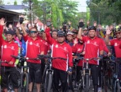 Sinergi Sehat: Bupati Takalar Lepas Ribuan Peserta Fun Bike Hari Bhayangkara ke-79