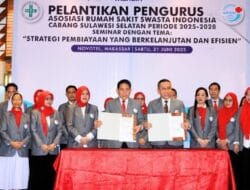 Sinergi Baru RS Swasta: ARSSI Sulsel Lantik Pengurus dan Bahas Strategi Pembiayaan
