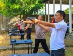 Bidik Profesionalisme, Polres Takalar Gelar Latihan Menembak untuk Tingkatkan Kesiapsiagaan Personel