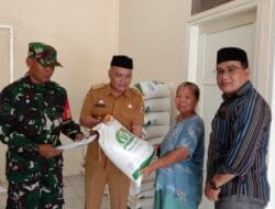 Kelurahan Borong Salurkan Bantuan Pangan untuk 448 Keluarga, Andi Arfan : Semoga Bermanfaat