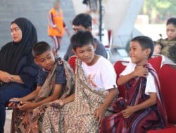 Pokja Bunda PAUD dan Dinkes Makassar Sukses Gelar Sunat Massal Gratis untuk 200 Anak di Peringatan HAN 2025