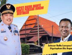 Selasar Balla Lompoa Diduga Digelapkan Eks Bupati SK, Bupati Daeng Manye Minta Penegak Hukum Bertindak