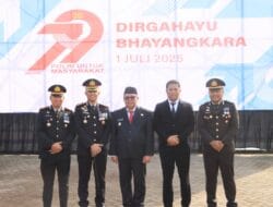 Bupati Takalar Hadiri Hari Bhayangkara ke-79: Dukung Polri Semakin Humanis dan Profesional