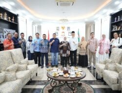Sambut Sejumlah Kepala Daerah di Balaikota, Munafri Sharing Program Zero Waste Makassar
