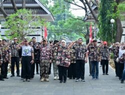 Ziarah Penuh Makna Jelang HUT RI Ke 80, Aliyah Mustika Ilham Pimpin Ziarah TMP Bersama FKPPI