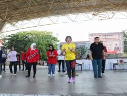 Pemkot Makassar Gairahkan Semangat Kemerdekaan Lewat Senam Sehat dan Porseni ASN