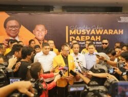 Munafri Dampingi OSO di Musda Hanura Sulsel, Harap Beri Kontribusi Nyata