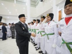 Wali Kota Munafri Kukuhkan Paskibraka 2025, Tekankan Semangat dan Mental Tangguh