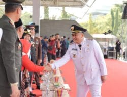 Wali Kota dan Jajaran Pemkot Makassar Upacara HUT ke-80 RI di Lapangan Karebosi