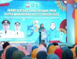 Puncak Gebyar PKK, Ketua TP PKK Makassar Ajak Wujudkan Asta Cita Menuju Indonesia Emas 2045