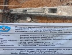 Proyek Revitalisasi SMPN 2 Barombong Rp2,170 Miliar: LSM PERAK Kritik Kualitas Pembangunan