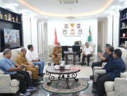 Bahas Raker hingga Peresmian Kantor Baru, PWI Sulsel Temui Wali Kota Makassar