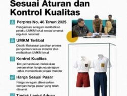 PGRI Sulsel Apresiasi Program Seragam Gratis Makassar, Disdik Distribusi Secara Merata