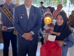 Wabup Takalar Jadi Orang Tua Asuh di Galesong Utara, Targetkan “Zero Stunting” Lewat Gerakan Genting