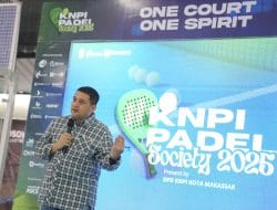 Wali Kota Munafri Dorong Sportivitas dan Ekonomi Kreatif Saat Buka Kompetisi KNPI Padel Society 2025