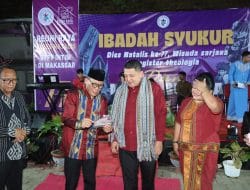 Pesan Damai Wali Kota Makassar di Malam Budaya STFT INTIM