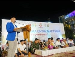 Inisiasi Doa Bersama, Ketua KNPI Kota Makassar Mengajak Pemuda untuk #JagaMakassarTa’