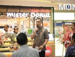 Resmikan Mister Donut, Sekda Zulkifly Harap Beri Pertumbuhan Ekonomi Makassar