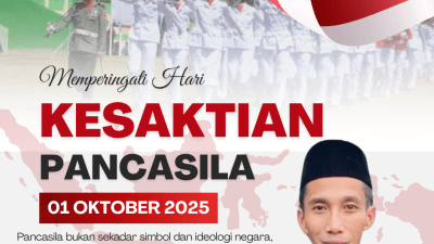 IKLAN: SEKRETARIAT BERSAMA STAF DPRD KABUPATEN TAKALAR HARI KESAKTIAN PANCASILA 1 OKTOBER 2025