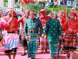Bupati Takalar Kenakan Pakaian Adat di HUT Gowa ke-705