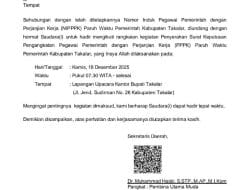 Kepastian yang Ditunggu Tiba: Pemkab Takalar Serahkan SK PPPK Paruh Waktu Kamis Ini