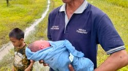 Tangisan di Jalan Transmigrasi: Bayi Perempuan Ditemukan Hidup di Laikang