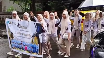 Hujan Tak Surutkan Semangat, Porseni SMA Negeri 3 Takalar Resmi Dibuka