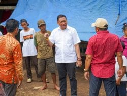 Lukman B. Kady Hadir di Tengah Duka, Janjikan Bedah Rumah Korban Pohon Tumbang
