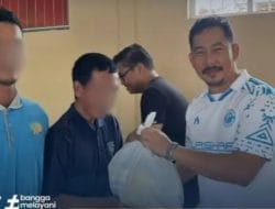 Lapas Takalar Tebar Kepedulian, Sembako Dibagikan ke Warga Sekitar