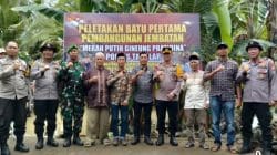 Polres Takalar Kucurkan Hibah, Jembatan Kammi Resmi Mulai di Kerja