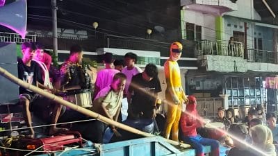 Pawai Patrol Warnai Malam Pinrang, Ribuan Warga Tumpah Ruah; UMKM Raup Berkah Ramadan 1447 H