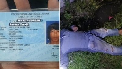 Pemasangan Jaringan Tanpa Izin Berujung Maut, Teknisi MyRepublic Tewas di Takalar