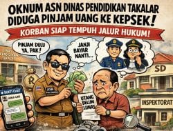 Oknum ASN Dinas Pendidikan Takalar Diduga Pinjam Uang ke Kepsek, Korban Siap Tempuh Jalur Hukum