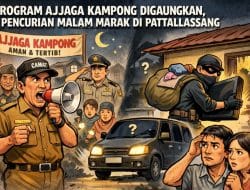 Program Ajjaga Kampong Digaungkan, Pencurian Malam Marak di Pattallassang