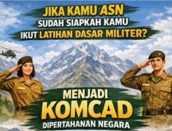 ASN Didorong Ikut Latsarmil Komcad, Pemerintah Jamin Gaji dan Karier Tetap Aman