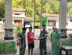 Ramadan Penuh Berkah, Koramil Bonto Tiro Bagi 70 Paket Takjil untuk Pengguna Jalan