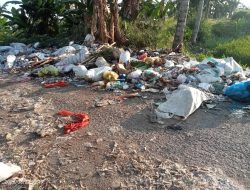 Janji Tinggal Janji, Sampah Menumpuk di Perbatasan Tatae-Pekkabata Belum Tersentuh Penanganan