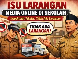 Isu Larangan Media Online di Sekolah Mencuat, Inspektorat Takalar: Tidak Ada Larangan
